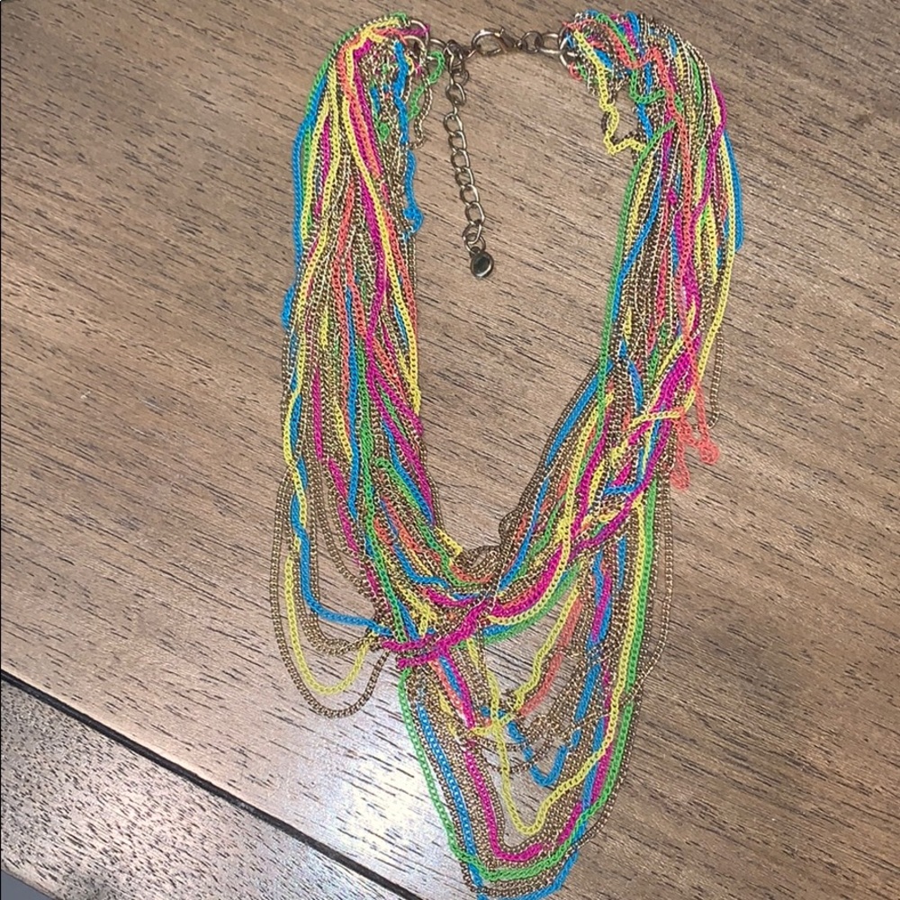 Multicolor Chain Neckalace